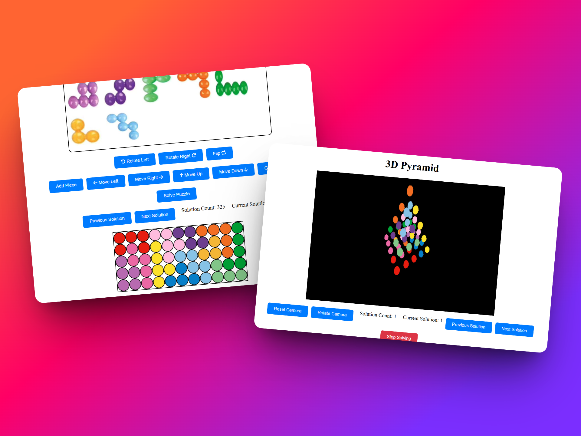 Kanoodle - Puzzle solver